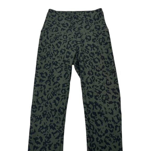 BALANCE COLLECTION Contender Lux Printed Yoga Leggings Sz XS Green - Picture 3 of 6